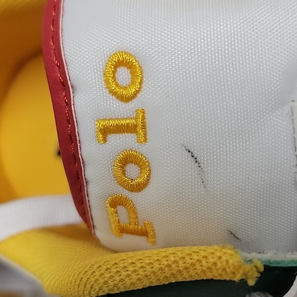 Polo by Ralph Lauren Blue and Green Kids Sneakers Sz 7 - Picture 8 of 8